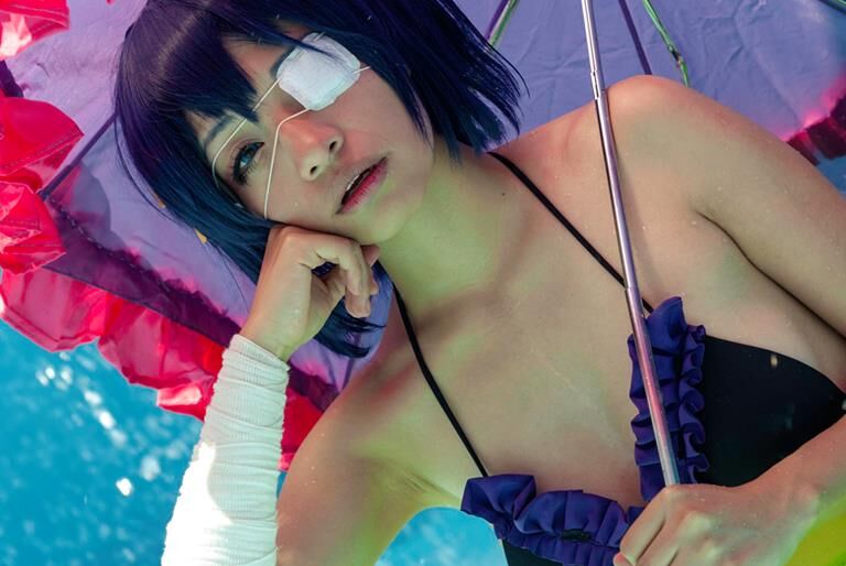 Rikka Takanashi Bikini Cosplay