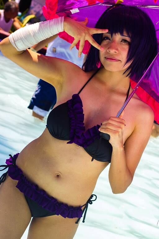 Rikka Takanashi Bikini Cosplay