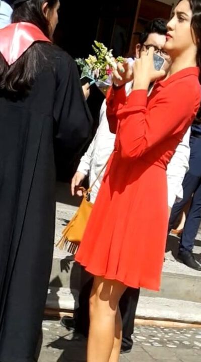 Voyeur Mexicanas Vestido Rojo