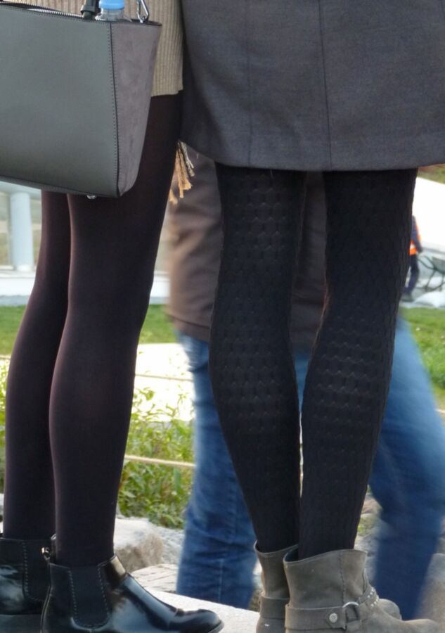 Street Pantyhose #171 - Russian Slags