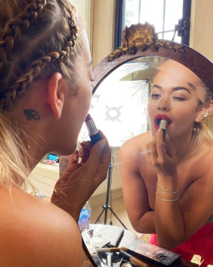 Rita Ora nude Kosovo born UK singer