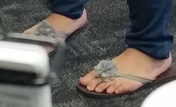 candid feet and toes