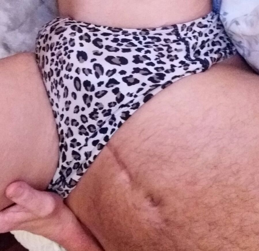 Leopard Panty Lounging