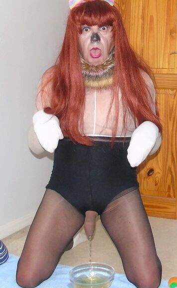 Queer sissy Sally Woofters piss Humiliation for THEFORBIDDENMAN