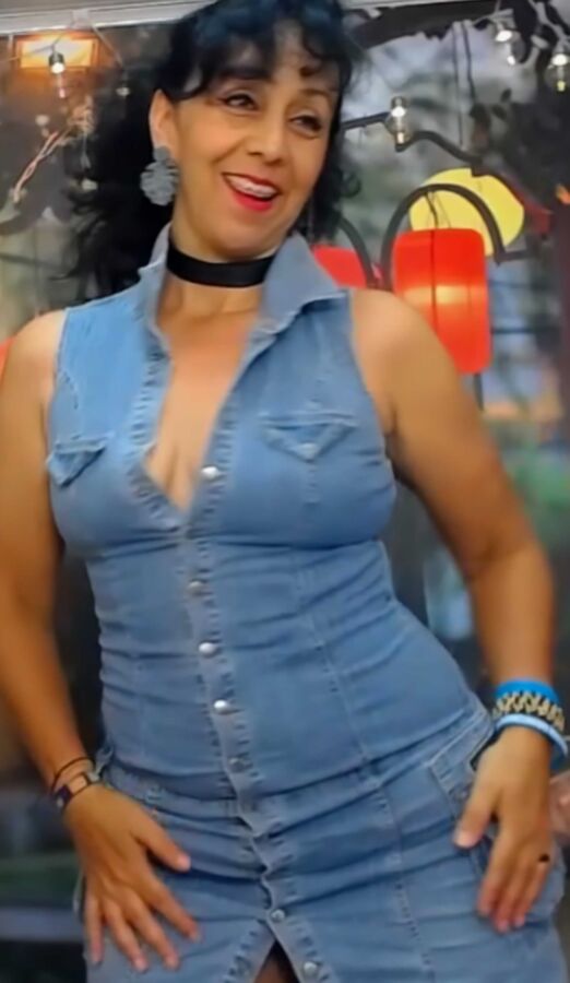 SLUT Whor ( DENIM DRESS )