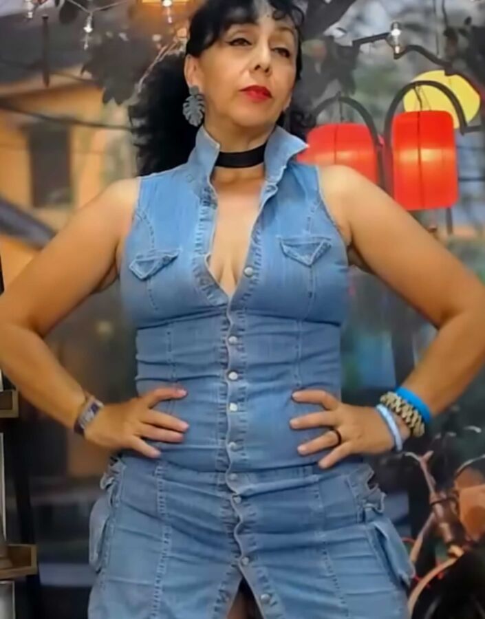 SLUT Whor ( DENIM DRESS )