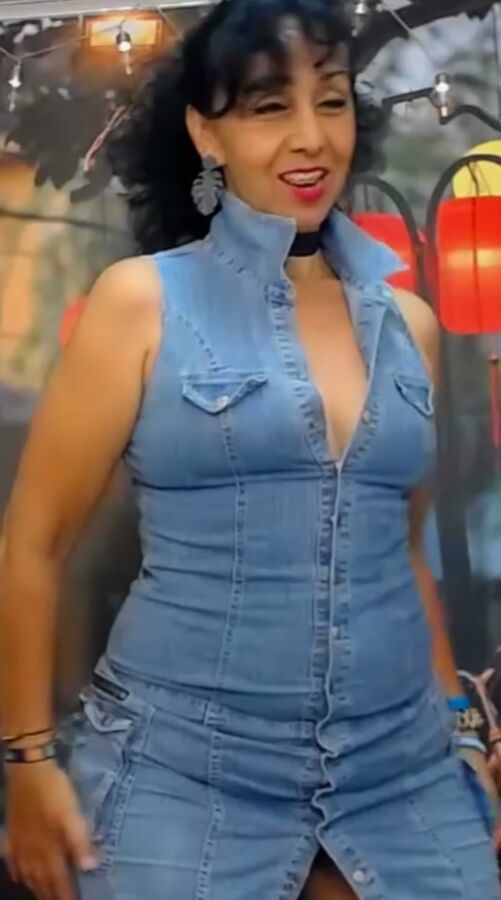 SLUT Whor ( DENIM DRESS )