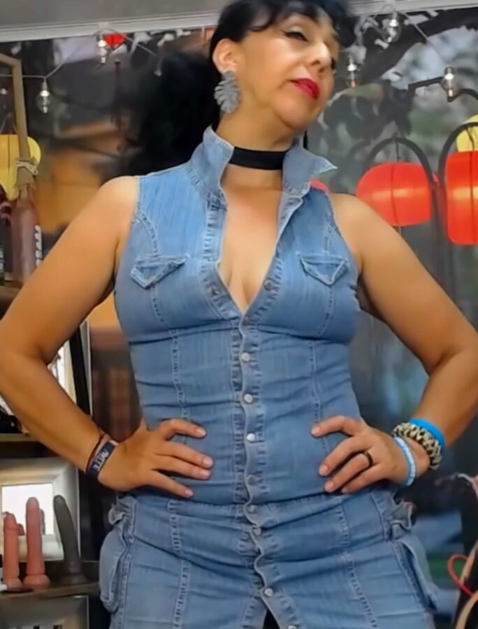 SLUT Whor ( DENIM DRESS )