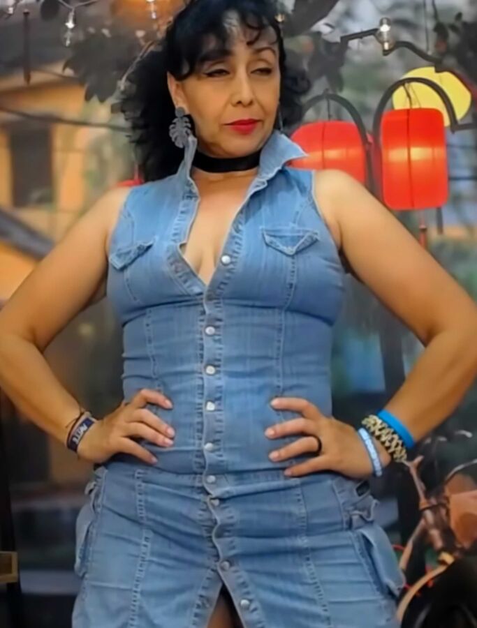 SLUT Whor ( DENIM DRESS )