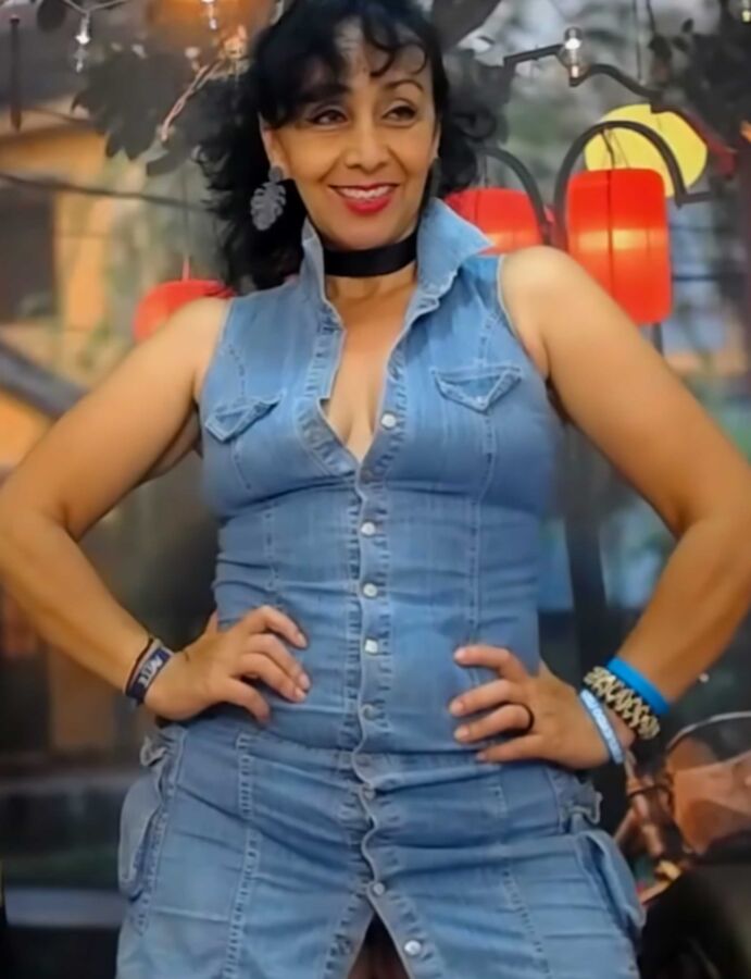 SLUT Whor ( DENIM DRESS )