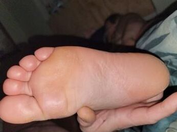 Grace Has Fat Feet And Toes