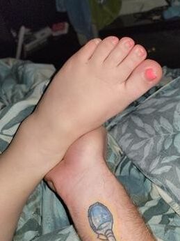 Grace Has Fat Feet And Toes