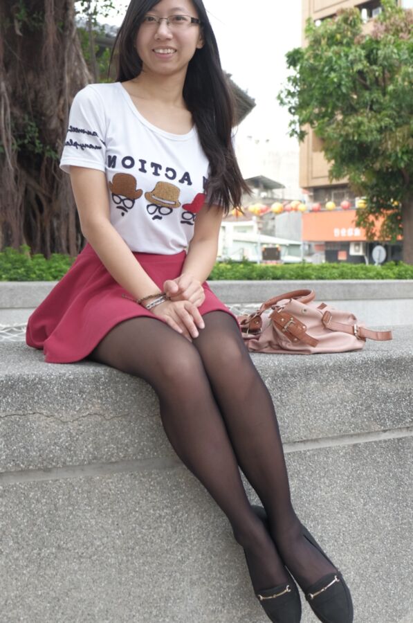 Asian Wives in Pantyhose # - Plain Taiwan Wife in Pantyhose