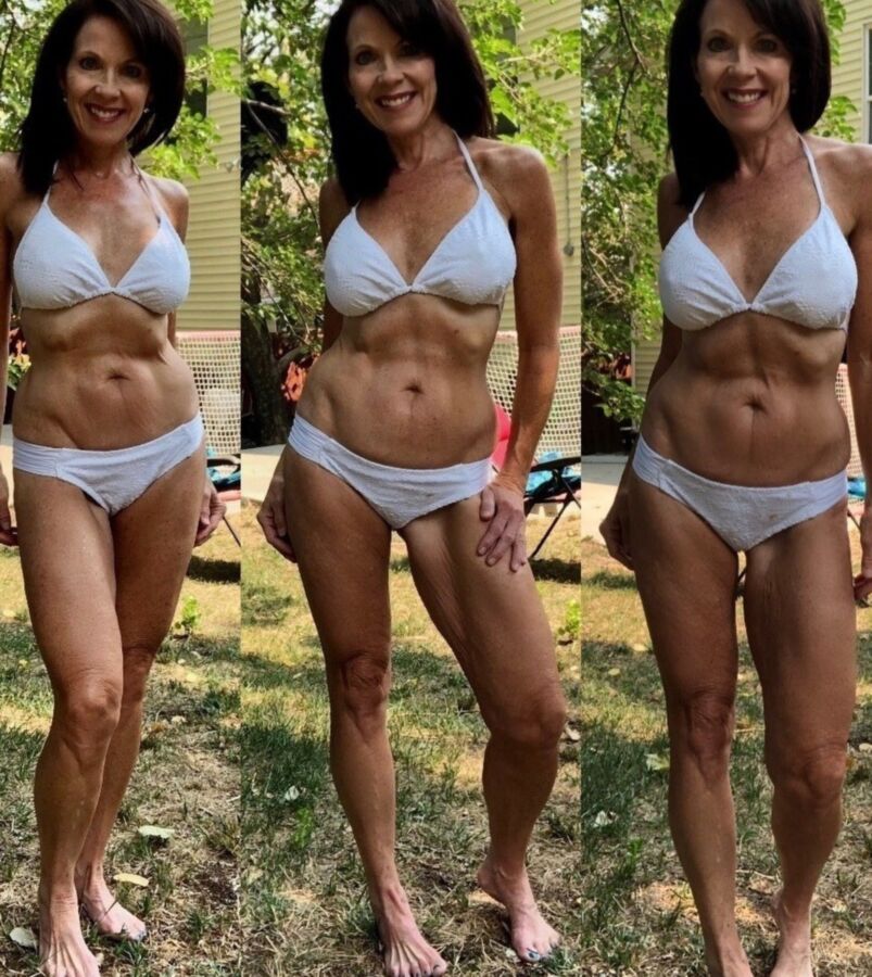 Slutty Liberal Mature MILF  in a Bikini .Hot  Plus Bikini Body