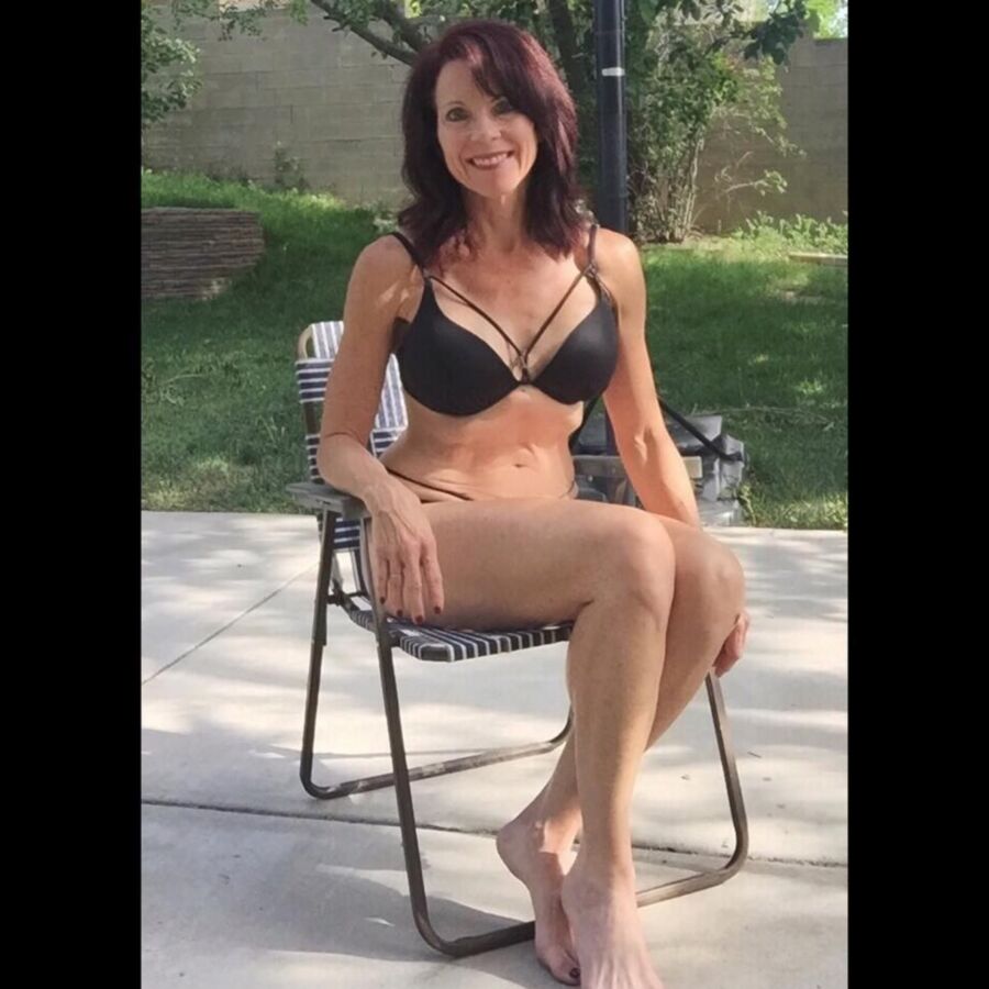 Slutty Liberal Mature MILF  in a Bikini .Hot  Plus Bikini Body