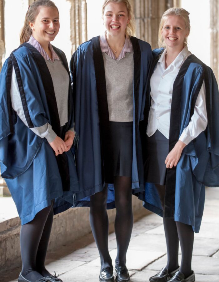 UK Students in Tights # - Posh Graduation Events (Aged )