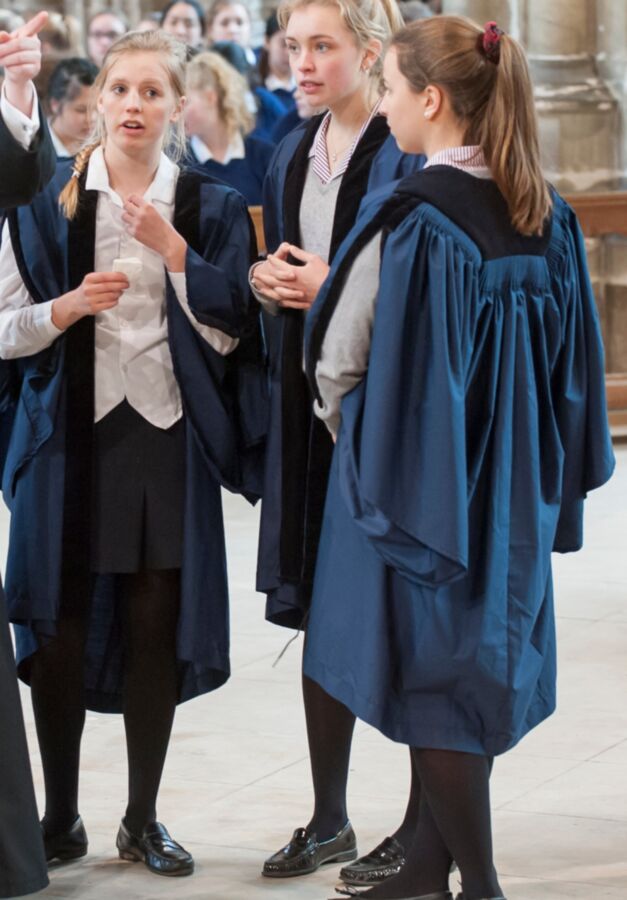 UK Students in Tights # - Posh Graduation Events (Aged )