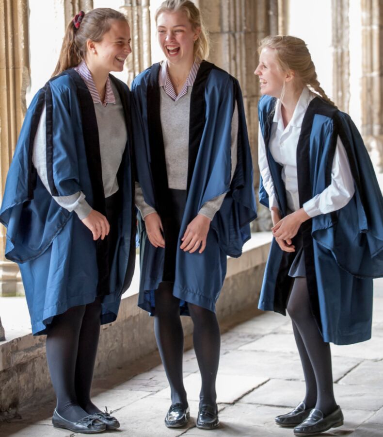 UK Students in Tights # - Posh Graduation Events (Aged )