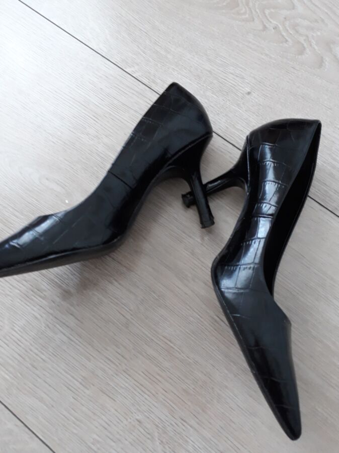 Schöne getragene High Heels