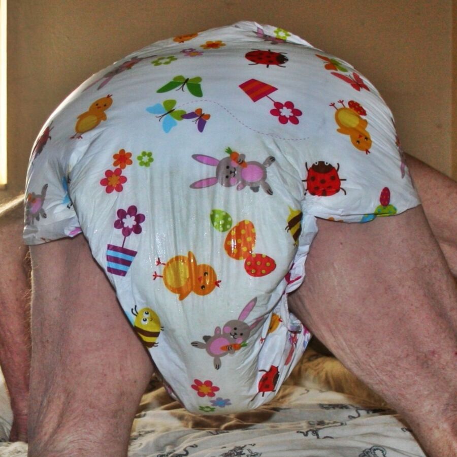 Wet and Messy Diaper