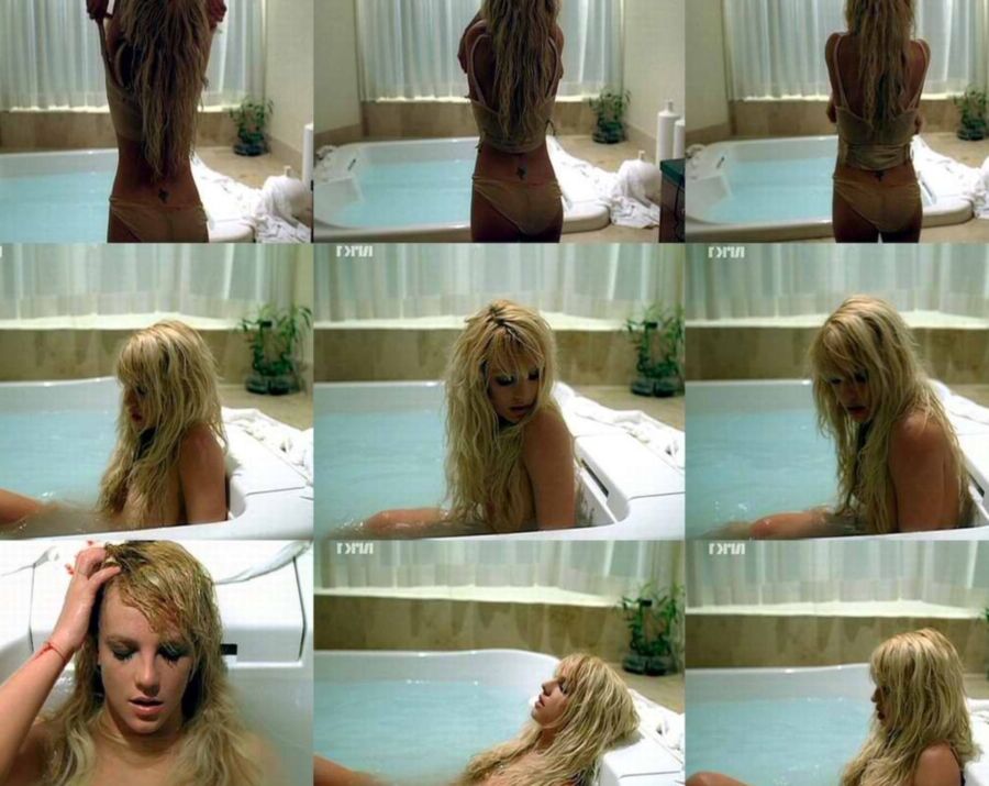 La cantante estadounidense Britney Spears desnuda