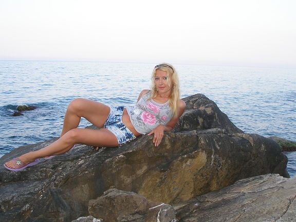 Blonde Yaroslava from Kharkiv in Ukraine