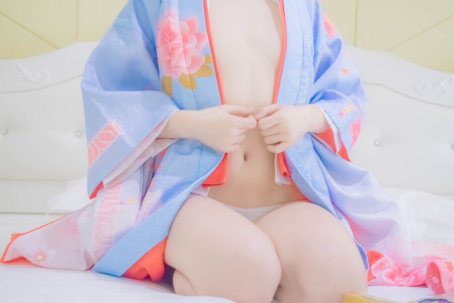 [Girl&#;s image] Saber wearing a kimono