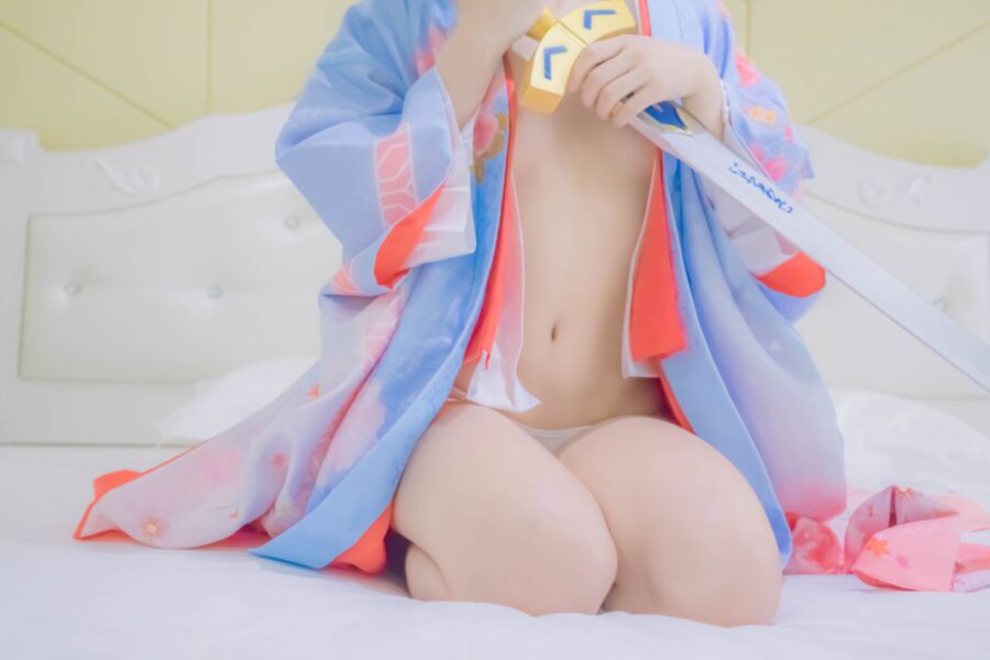 [Girl&#;s image] Saber wearing a kimono