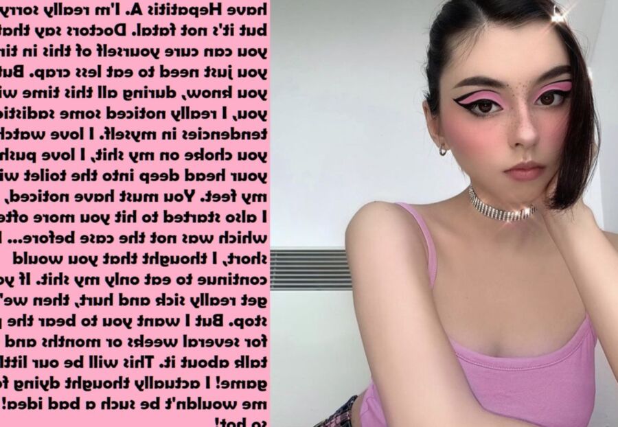 Femdom Scat Captions  EXTREME(short story, die for me please)