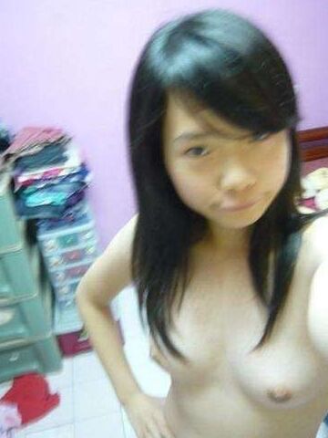 Selfie of an Asian woman, archived