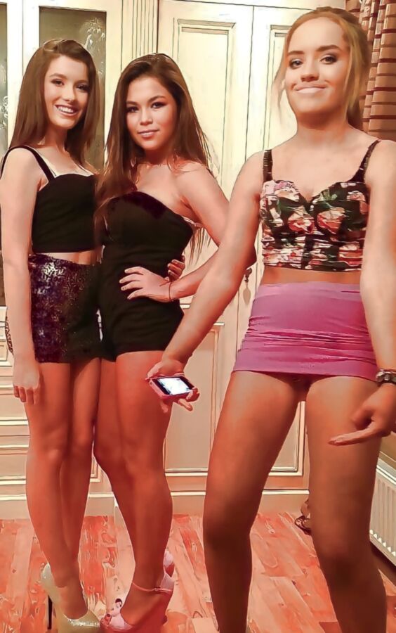 Irische Chav-Girls-Party in High Heels