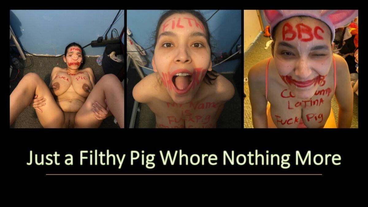 Dirty fuckpig for your pleasure