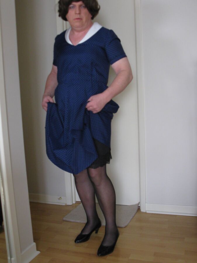 Robe bleue