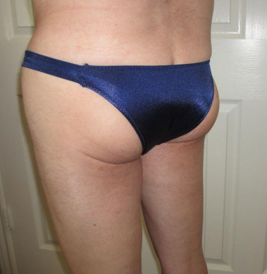 nylon satin bikini panties