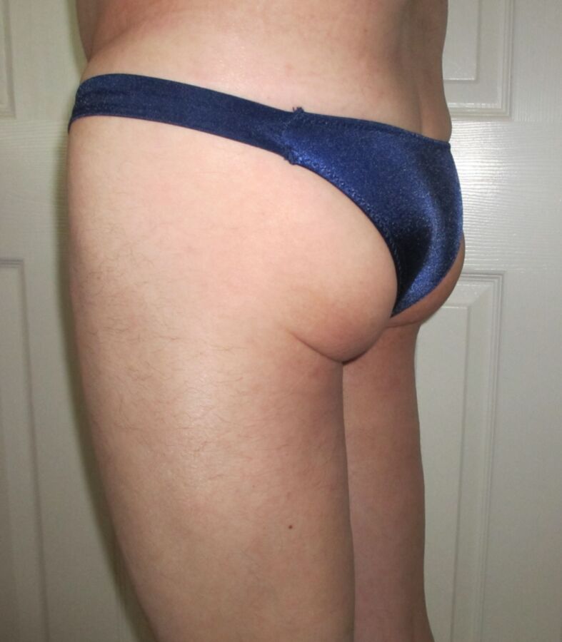 nylon satin bikini panties