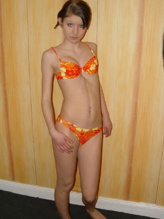 Jessica German Girl - Set  - Orange Undies