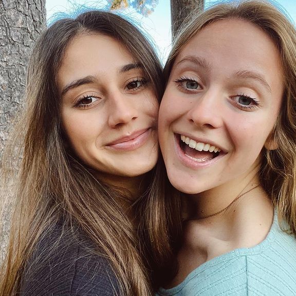 Angélina et Sofia. 