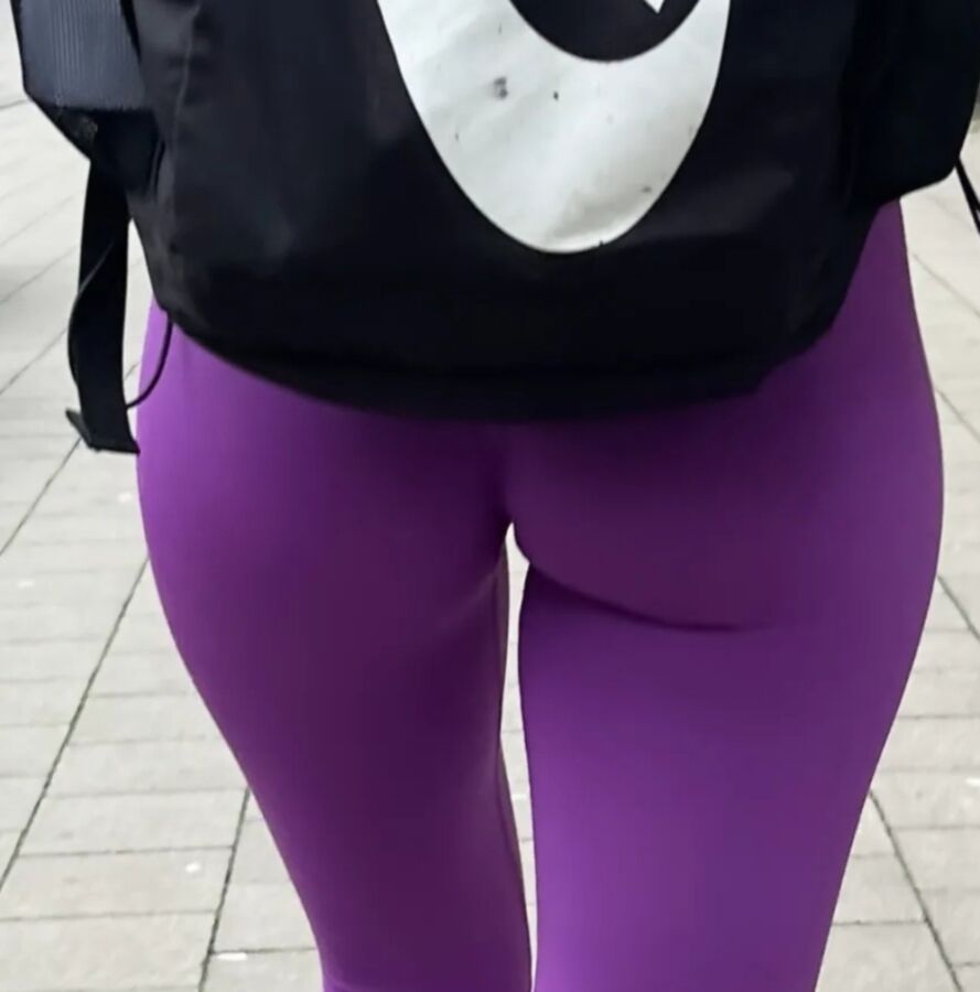 leggins, ass, tight, voyeur