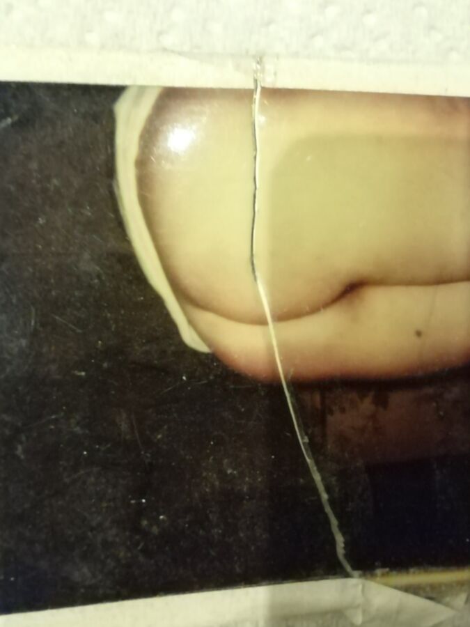 Old Polaroids of my wife being spanked