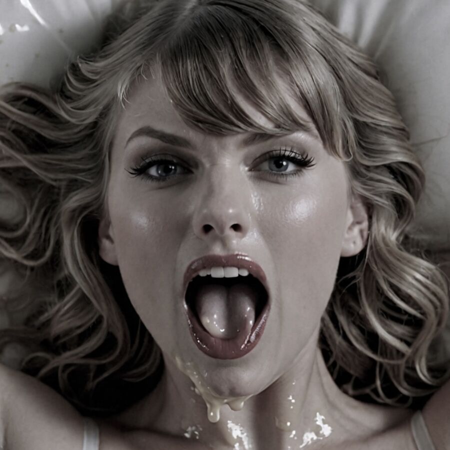 Taylor Swift Messy Cum Bukkake