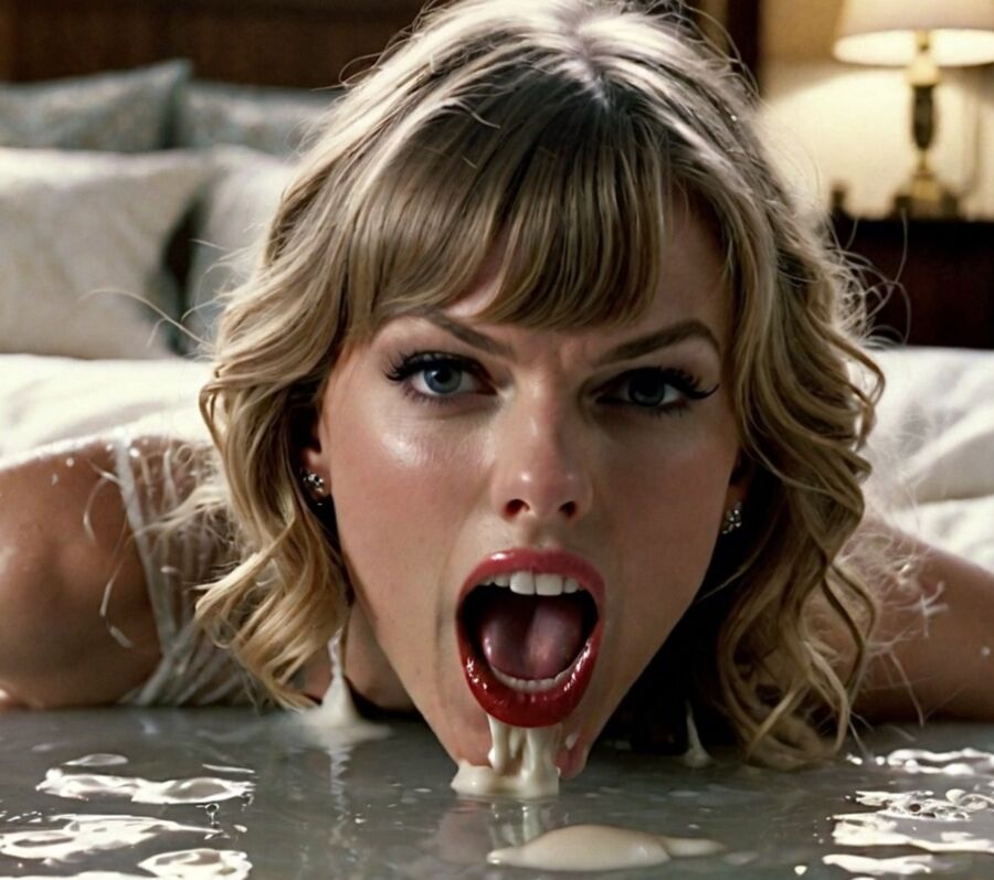 Taylor Swift, unordentlicher Sperma-Bukkake