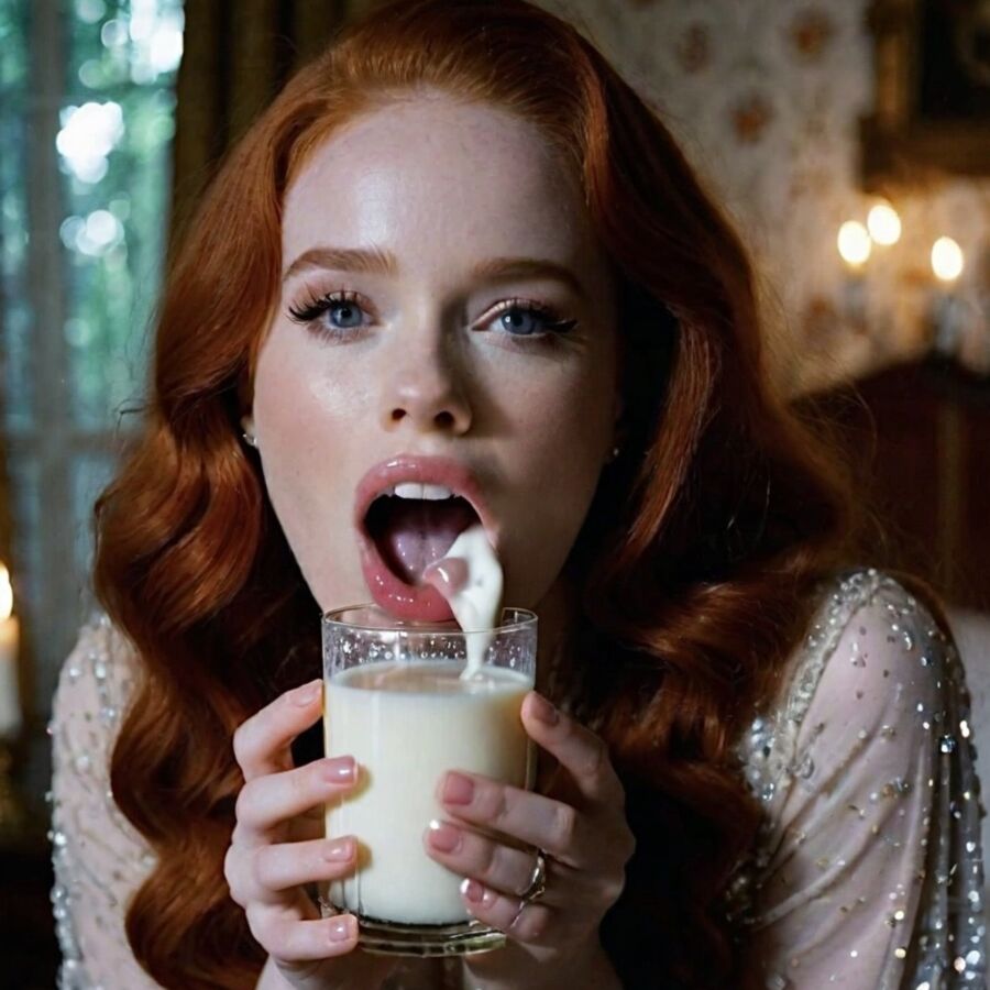 Madelaine Petsch - Jeu de sperme Bukkake Gokkun II