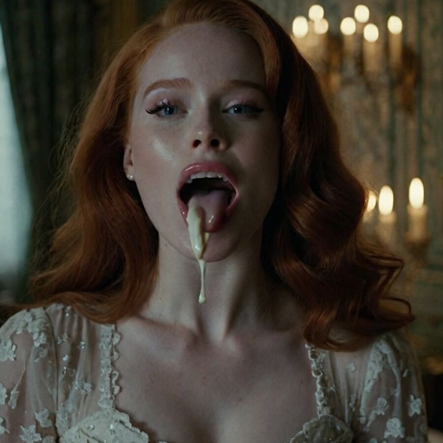 Madelaine Petsch - Jeu de sperme Bukkake Gokkun II