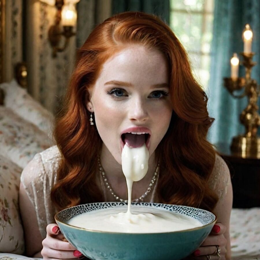 Madelaine Petsch - Jeu de sperme Bukkake Gokkun II