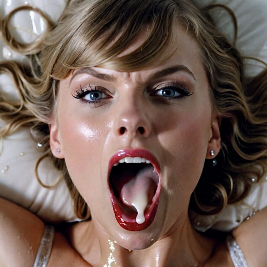 Taylor Swift Messy Cum Bukkake