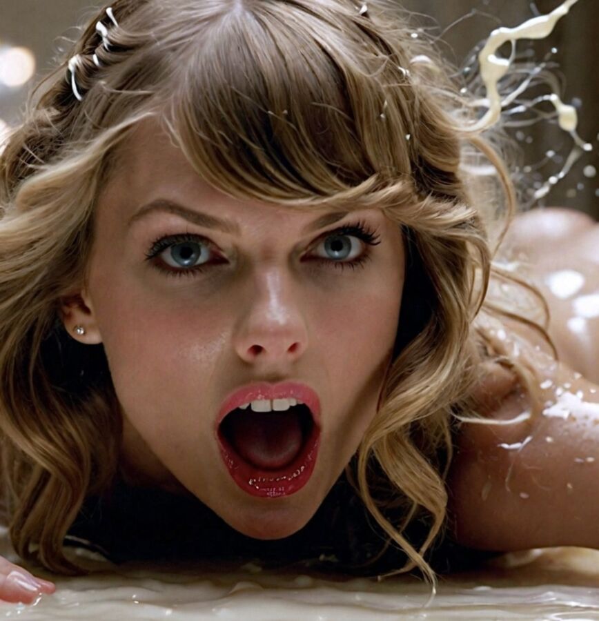 Taylor Swift Messy Cum Bukkake