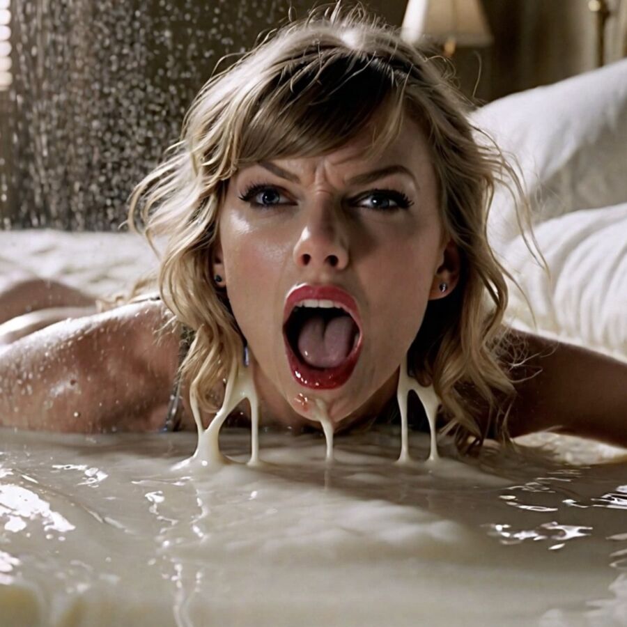 Taylor Swift Messy Cum Bukkake