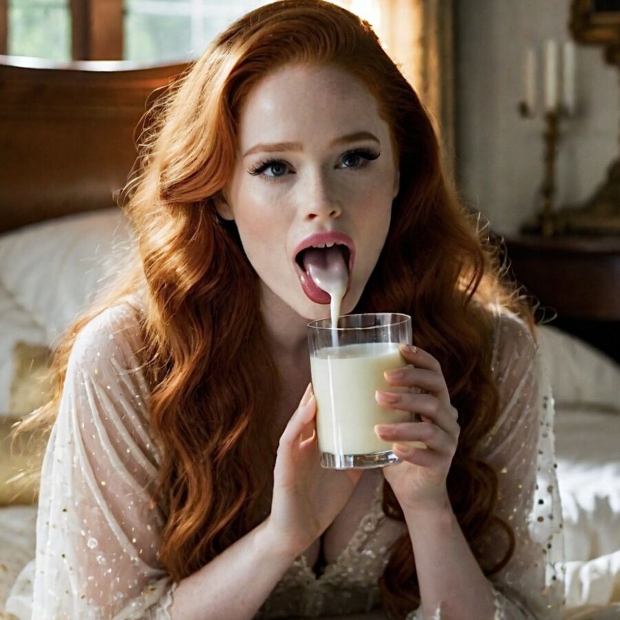 Madelaine Petsch - Jeu de sperme Bukkake Gokkun II