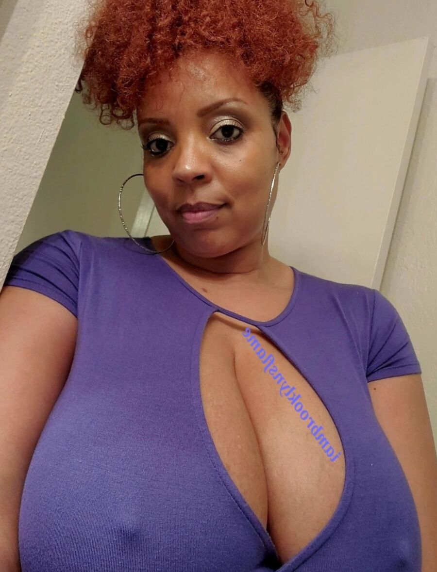 Black Woman with Red Hair