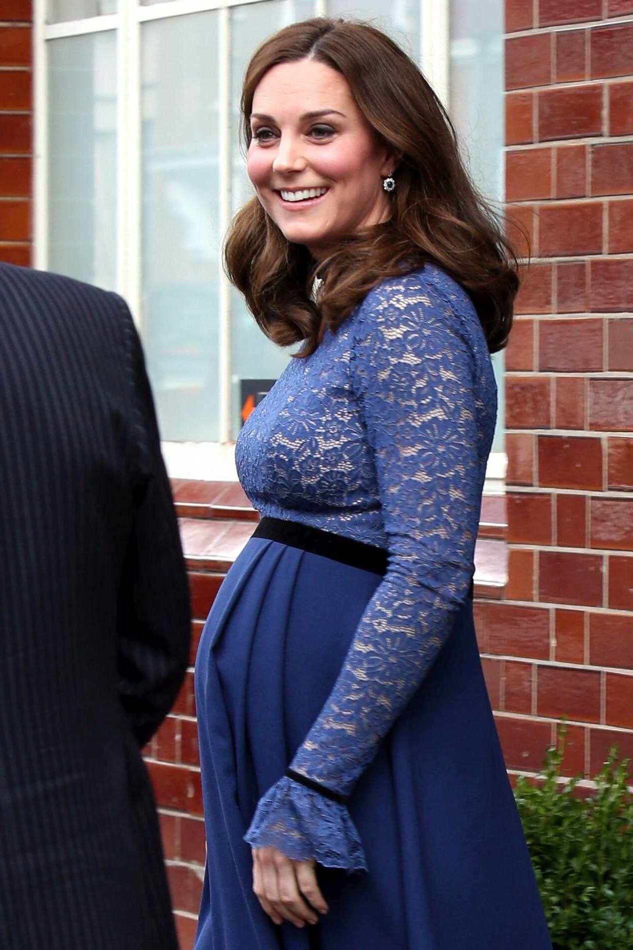 Die schwangere zukünftige Königin von England, Kate Middleton, wegen Missbrauchs